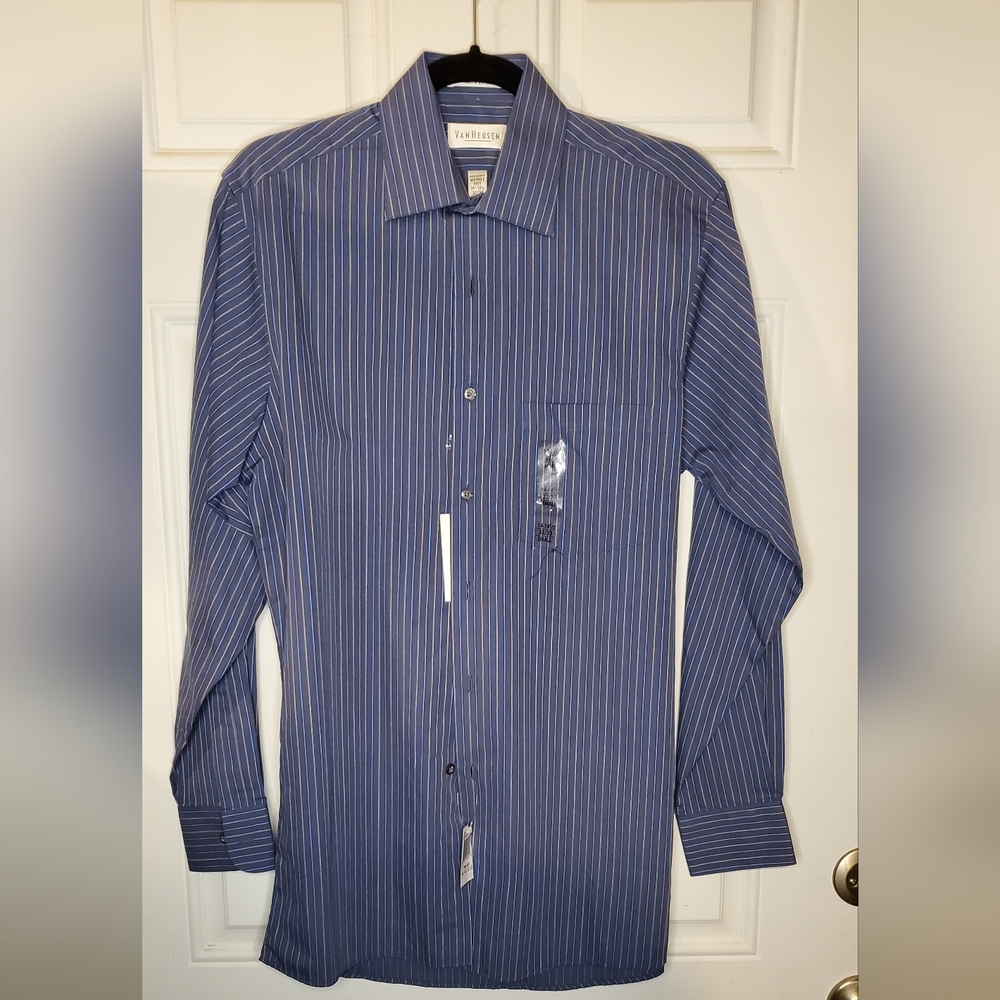Van Heusen Dress Shirt Size 14.5 32/33 NWT - Picture 1 of 5